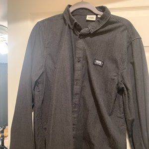 Men's Vans off the wall  Black Long sleeve shirt